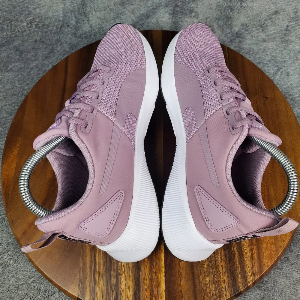 Puma Shoes Men's 6.5 Purple Flyer Runner Athletic Low Top Running Sneakers